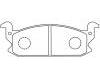 тормозная кладка Brake Pad Set:04491-87700