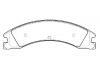 Bremsbelagsatz, Scheibenbremse Brake Pad Set:8C2Z-2200-B